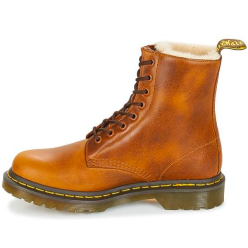 Dr. Martens 1460 Brown с мехом (Коричневые)