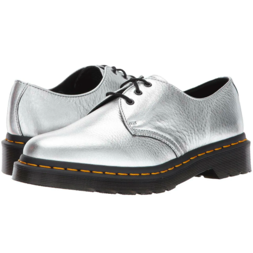 Dr. Martens 1461 Silver полуботинки (Серебряные)