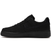 Nike Air Force 1 07 Low Stussy X Black (Черные замша)