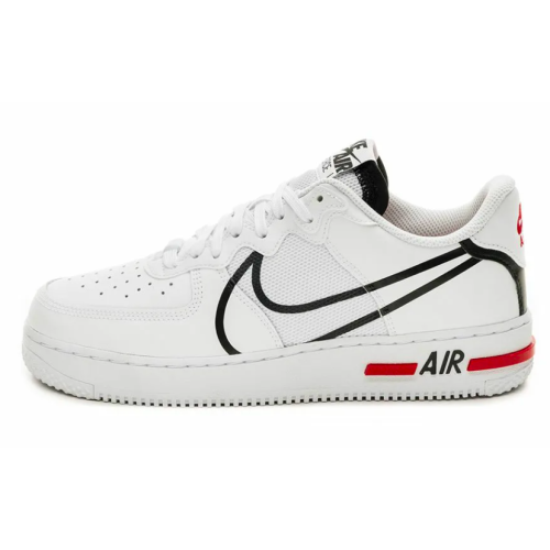 Nike Air Force 1 07 Low React Gs DMsX White (Белые)