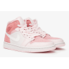 Nike Air Jordan Retro 1 Mid Pink White (Розовые с белым)