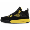 Nike Air Jordan Retro 4 Retro Noir Jaune (Черные)