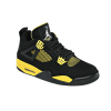 Nike Air Jordan Retro 4 Retro Noir Jaune (Черные)