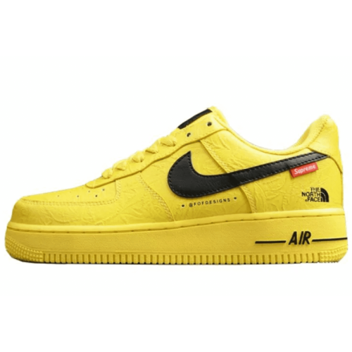 Nike Air Force 1 07 X Supreme The North Face (Yellow)