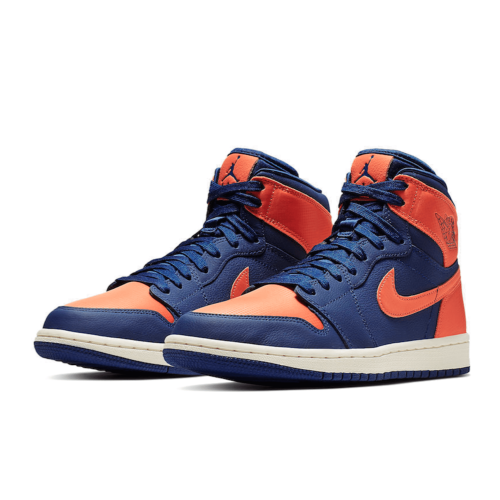 Nike Air Jordan 1 Retro High Blue Void Turf Orange