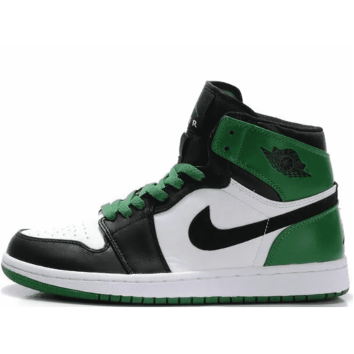 Nike Air Jordan 1 зимние с мехом (Зеленые)