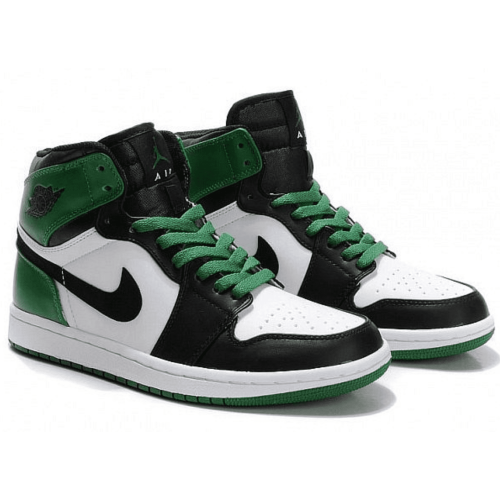 Nike Air Jordan 1 зимние с мехом (Зеленые)