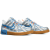 Nike SB Dunk Low Off White Rubber Blue (Синие)