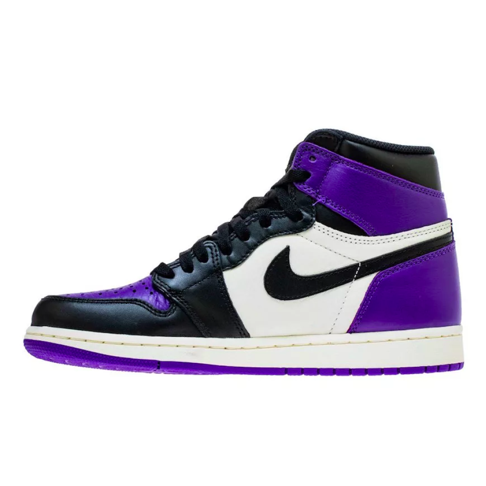 Кроссовки Nike Air Jordan Retro 1 High Og Court Purple (Фиолетовые) купить  в СПБ. Интернет магазин street-look.ru