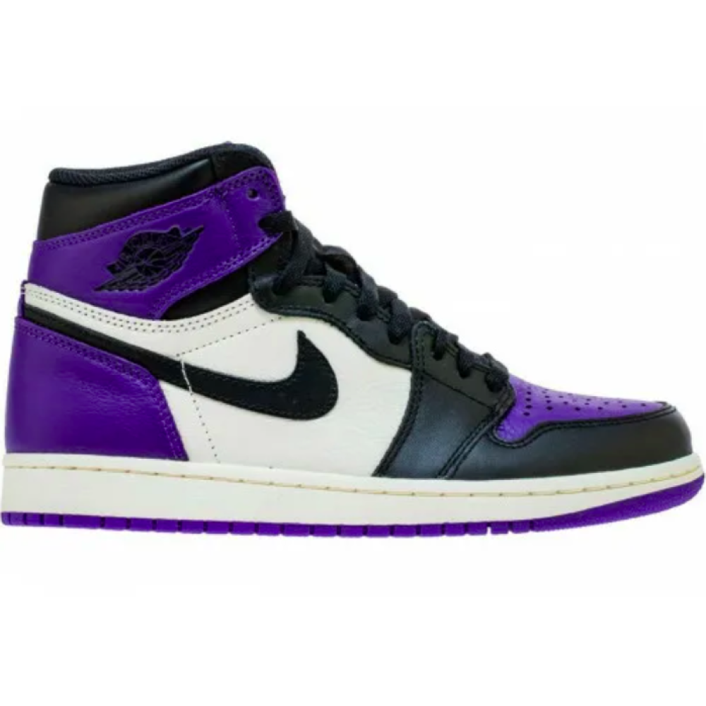 Jordan 1 court purple low best sale