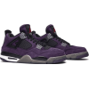 Nike Air Jordan 4 Retro Travis Scott Purple Suede X (Фиолетовые)