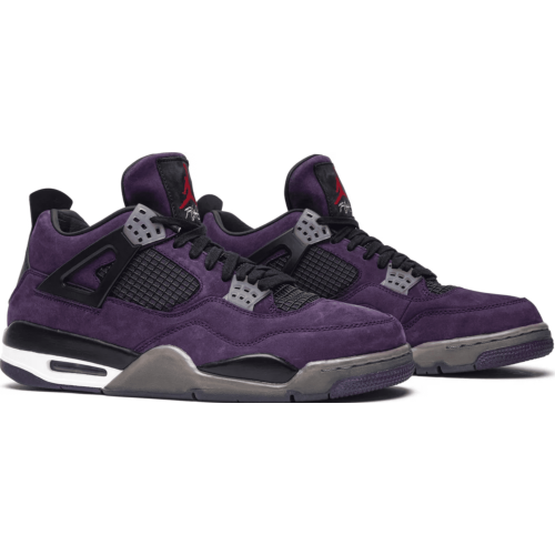 Nike Air Jordan 4 Retro Travis Scott Purple Suede X (Фиолетовые)