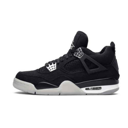 Nike Air Jordan 4 Retro Se Black Canvas (Черные)