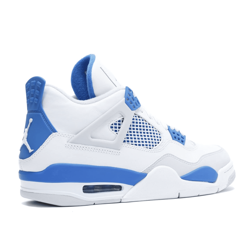 Кроссовки Nike Air Jordan 4 Retro Military Blue (Белые) купить в СПБ.  Интернет магазин street-look.ru