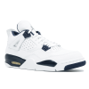 Nike Air Jordan 4 Retro White Navy (Белые)