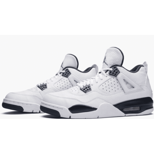 Nike Air Jordan 4 Retro White Navy (Белые)