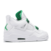 Nike Air Jordan 4 Retro Green Metallic (Белые)