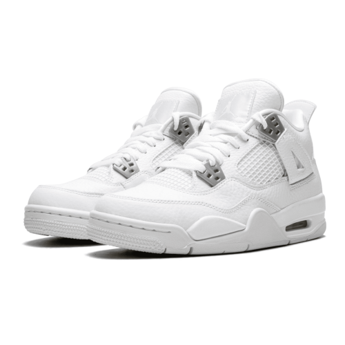 Nike Air Jordan 4 Retro Metallic (Белые)