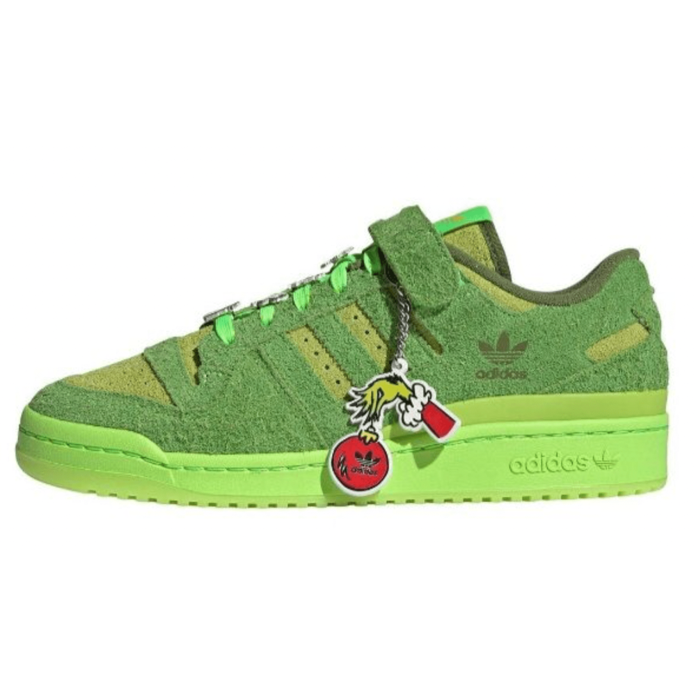 Кроссовки Adidas Forum Low The Grinch (Зеленые) купить в СПБ. Интернет  магазин street-look.ru