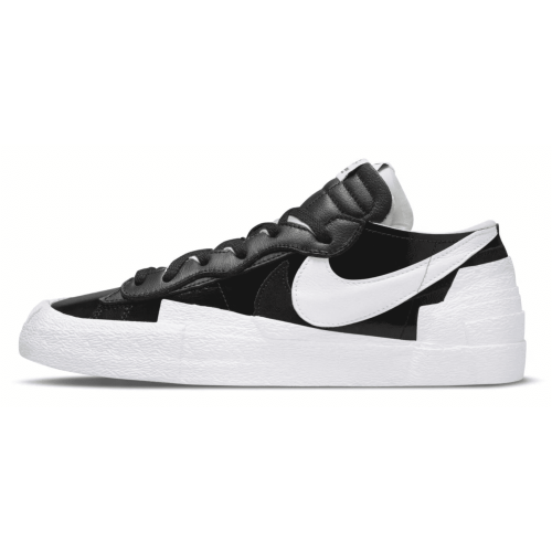 Nike Blazer Low Sacai x Black (Черные)