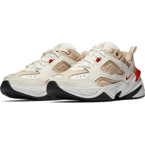 Nike M2K Tekno (Бежевые с белым) Арт2