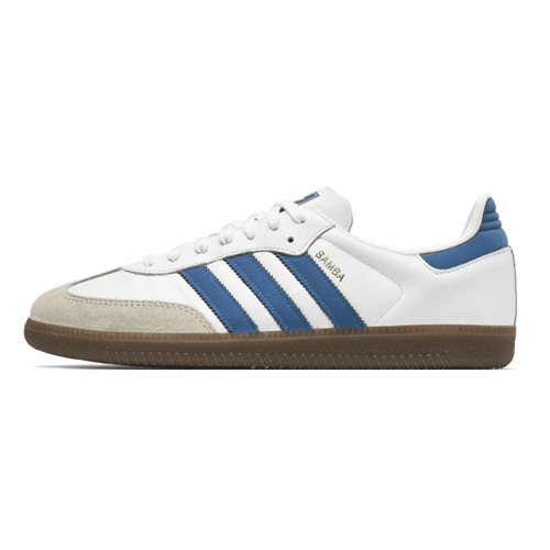 Adidas Samba (Белые с синим)