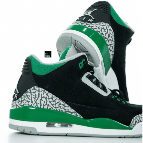 Nike Air Jordan Retro 3 Pine Green