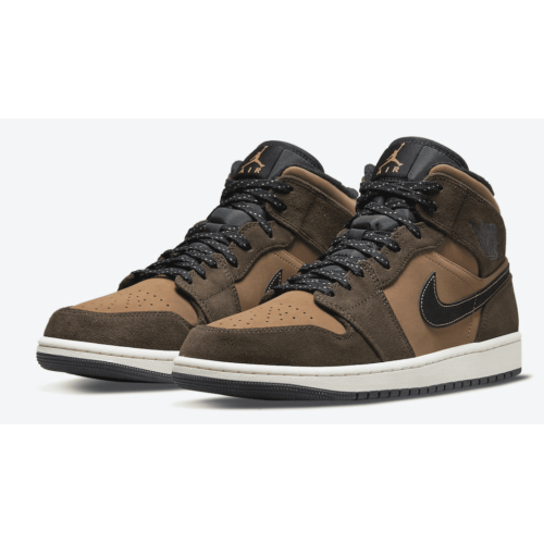 Nike Air Jordan 1 Retro Mid Earthy Brown