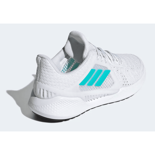 Adidas Climacool (Белые с зеленым)