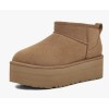 Ugg Australia Mini На платформе (Бежевые)